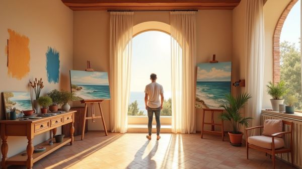 Une entreprise peinture à Hyères pour un intérieur transformé