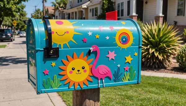 Idées créatives pour personnaliser votre boîte aux lettres avec des stickers